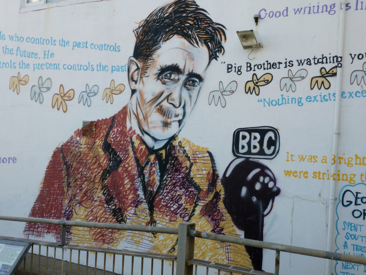 George Orwell street art