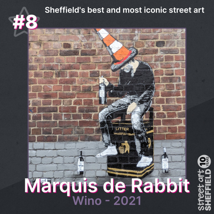 Marquis de Rabbit mural