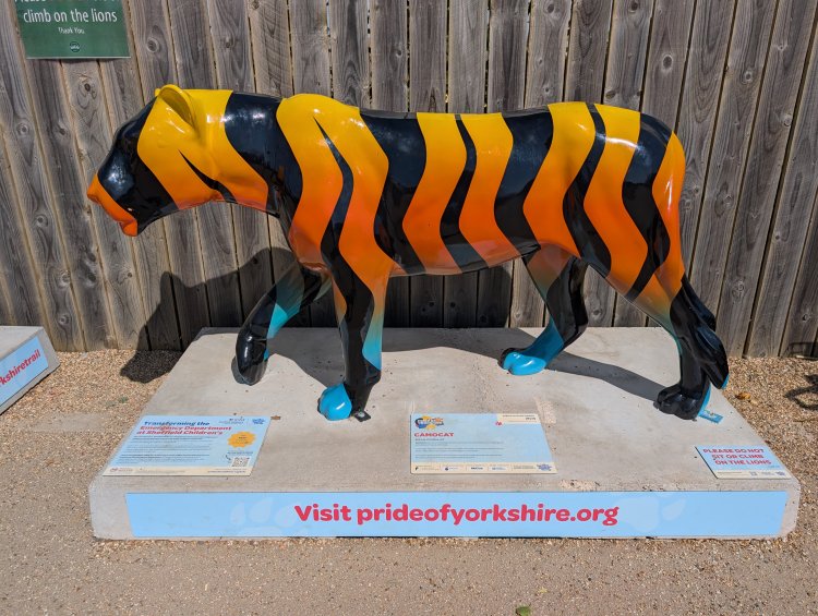 Rob Lee's lioness sculpture