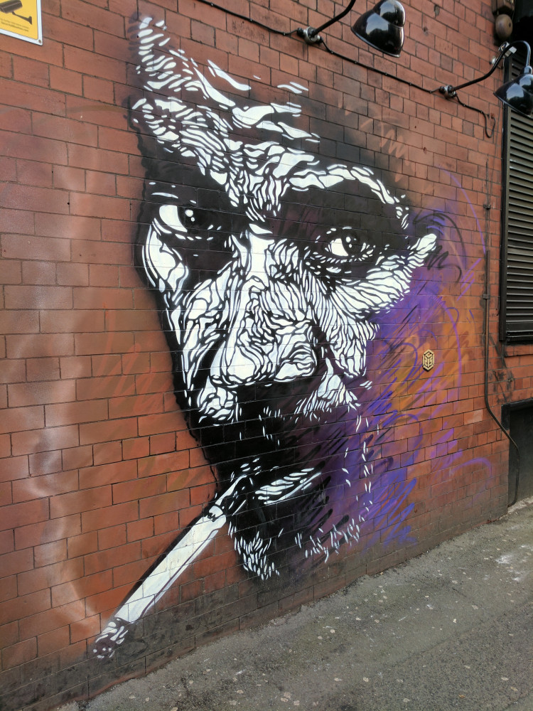 C215 mural in Manchester