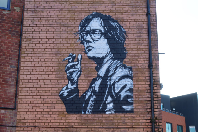 Mural of Jarvis Cocker