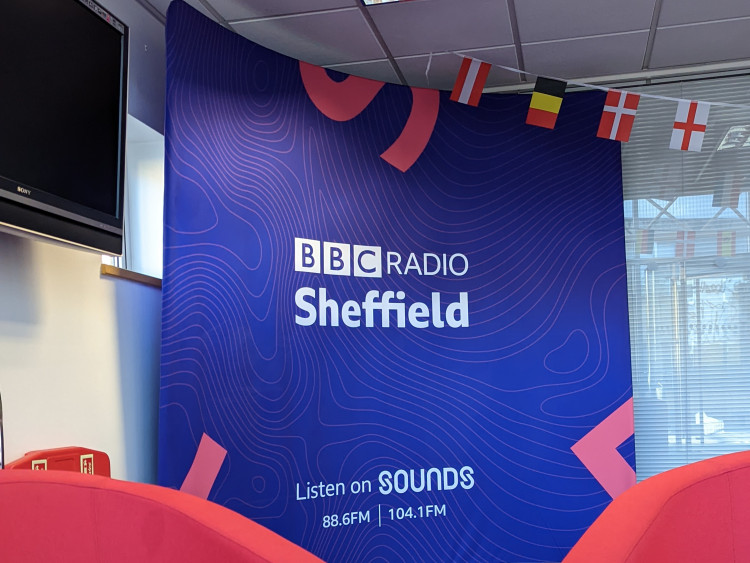 BBC Radio Sheffield waiting area