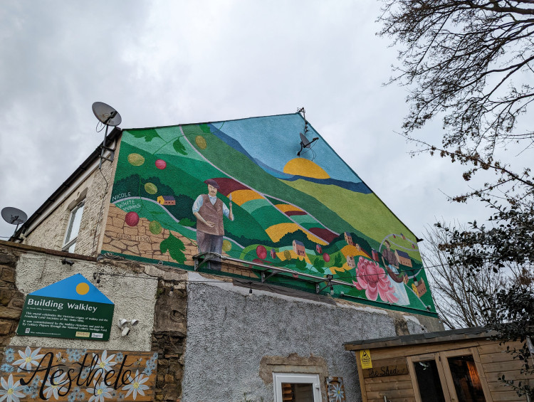 Mural of Victorian Walkley