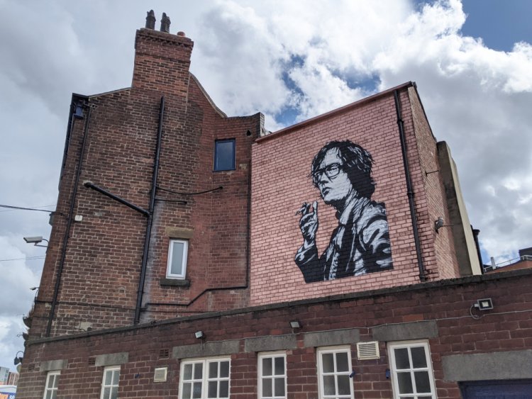 Mural of Jarvis Cocker