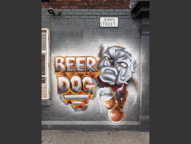 Beer Dog mural