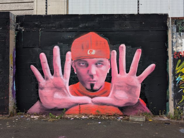 Mural of Fred Durst