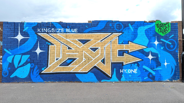 Wildstyle graffiti writing