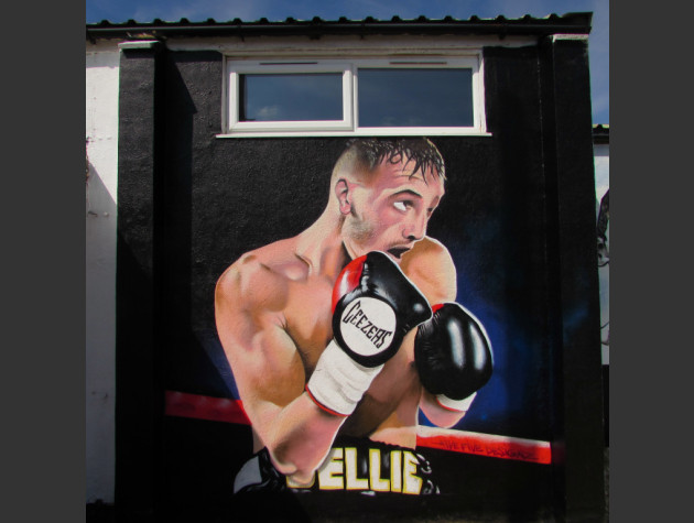 Tom Bell memorial mural