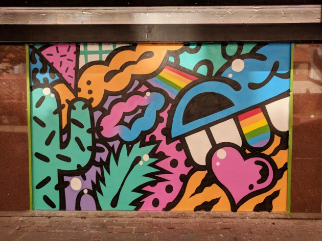 Gay Quarter mural