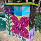 Painted street cabinet