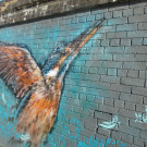 Kingfisher mural