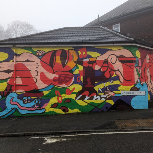 Cawdor Road mural