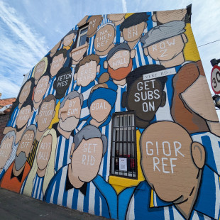 Sheffield Wednesday PACT mural