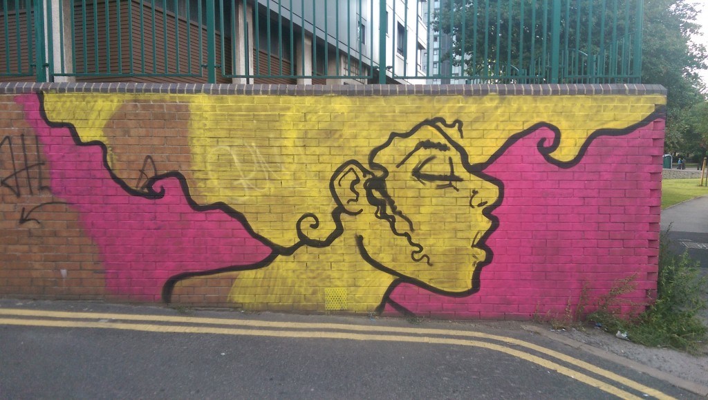 Club Garden Walk Graffiti Street Art Sheffield